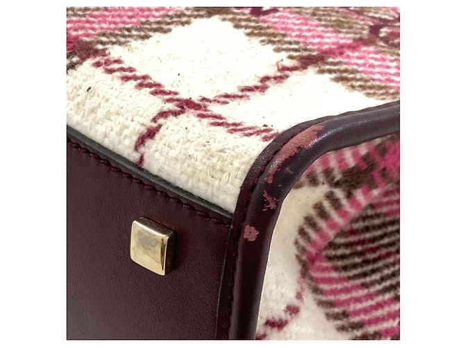 Borsa 2 in 1 Varenne di Jimmy Choo Rosa Beige Bordò - vista 21