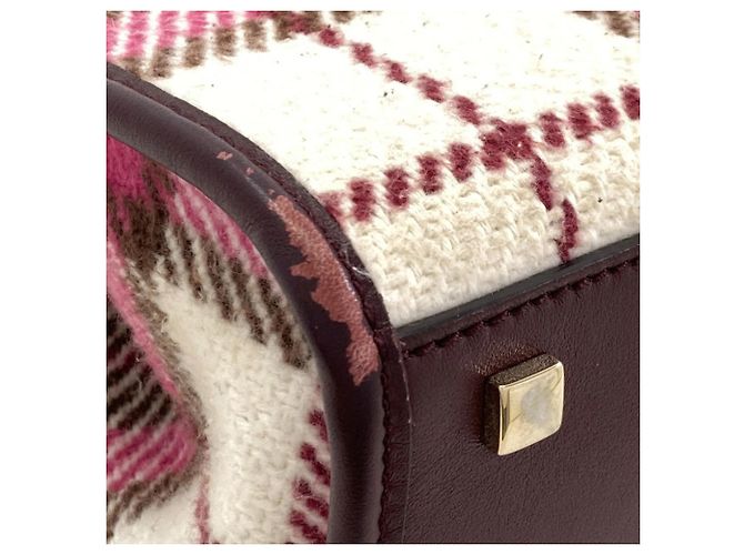 Borsa 2 in 1 Varenne di Jimmy Choo Rosa Beige Bordò - vista 22