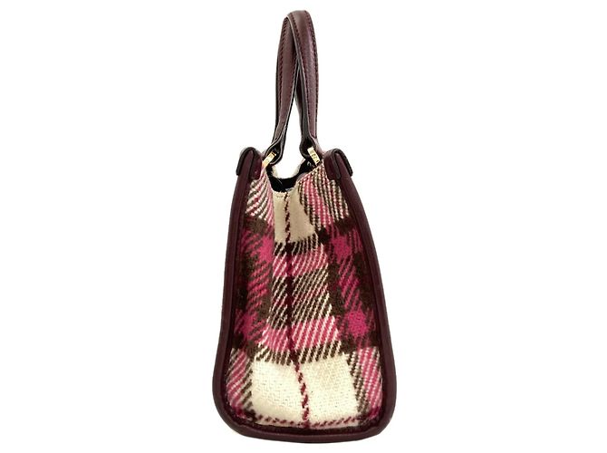 Borsa 2 in 1 Varenne di Jimmy Choo Rosa Beige Bordò - vista 3