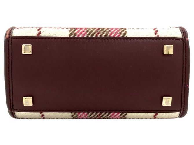 Borsa 2 in 1 Varenne di Jimmy Choo Rosa Beige Bordò - vista 4
