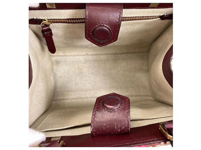 Borsa 2 in 1 Varenne di Jimmy Choo Rosa Beige Bordò - vista 5