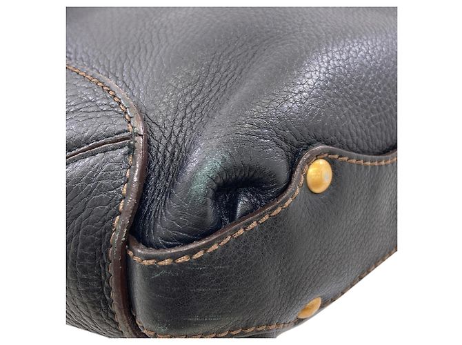 Borsa tote in pelle nera Salvatore Ferragamo Nero - vista 24