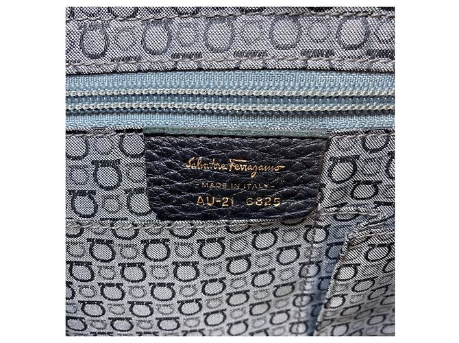 Borsa tote in pelle nera Salvatore Ferragamo Nero - vista 6