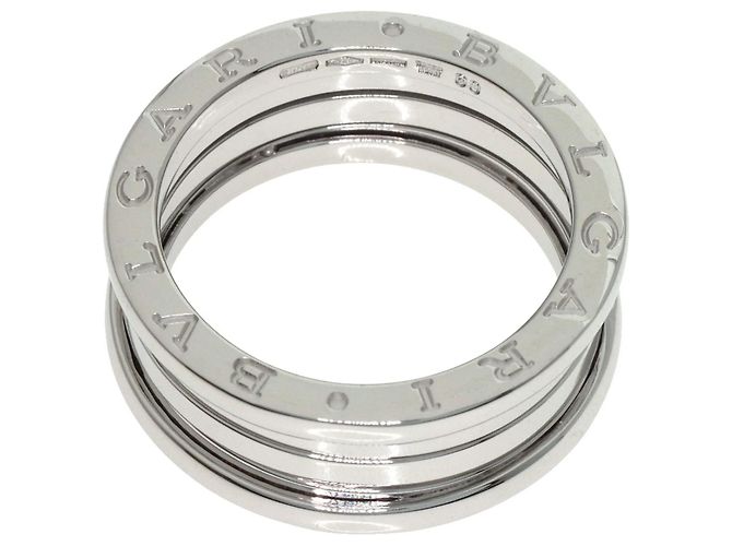 Bulgari Anello Bvlgari B-Zero1 3-Bande in Oro Bianco 18K - vista 4