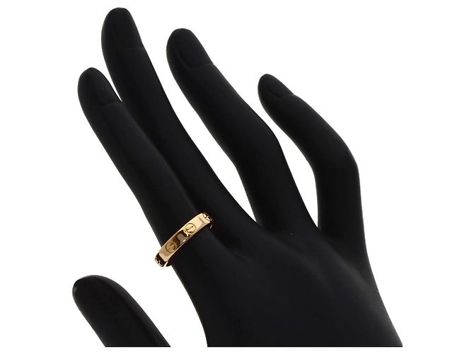 Anello Mini Love Cartier in oro rosa 18K - vista 5