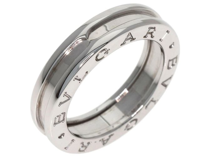 Bulgari Anello Bvlgari B-zero1 1-Band in oro bianco 18K - vista 2