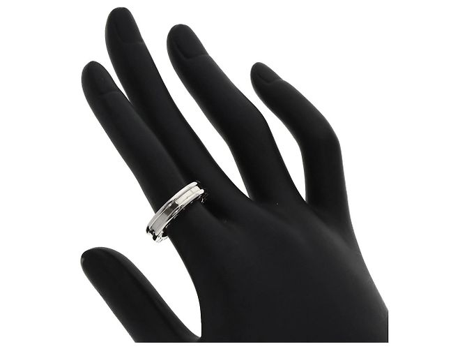 Bulgari Anello Bvlgari B-zero1 1-Band in oro bianco 18K - vista 5