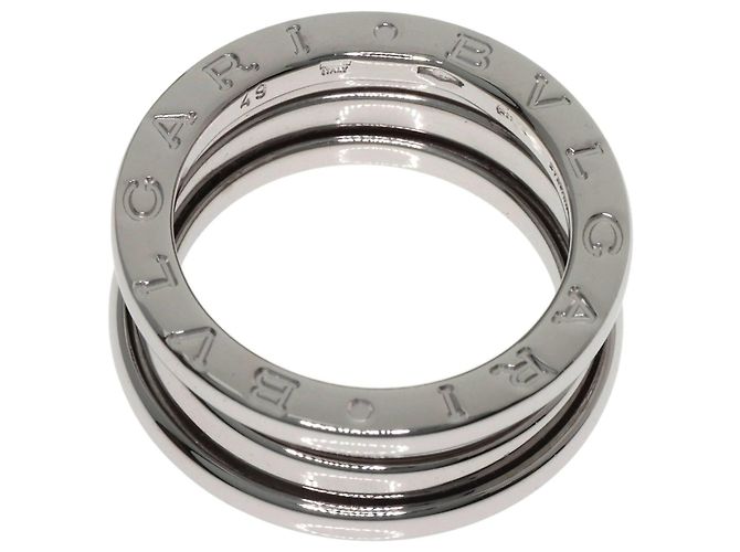 Bulgari Bvlgari B-zero1 2-Band Ring aus 18K Weißgold - Ansicht 4