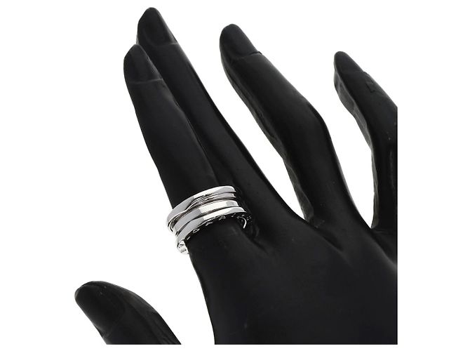 Bulgari Bvlgari B-zero1 2-Band Ring aus 18K Weißgold - Ansicht 5