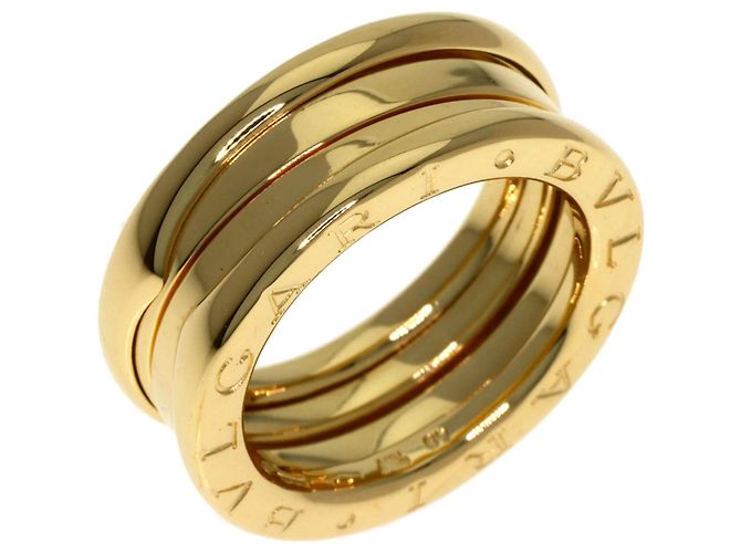 Bulgari Anello Bvlgari B-zero1 a 2 bande in oro giallo 18K - vista 2