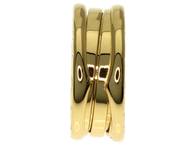 Bulgari Anello Bvlgari B-zero1 a 2 bande in oro giallo 18K - vista 3