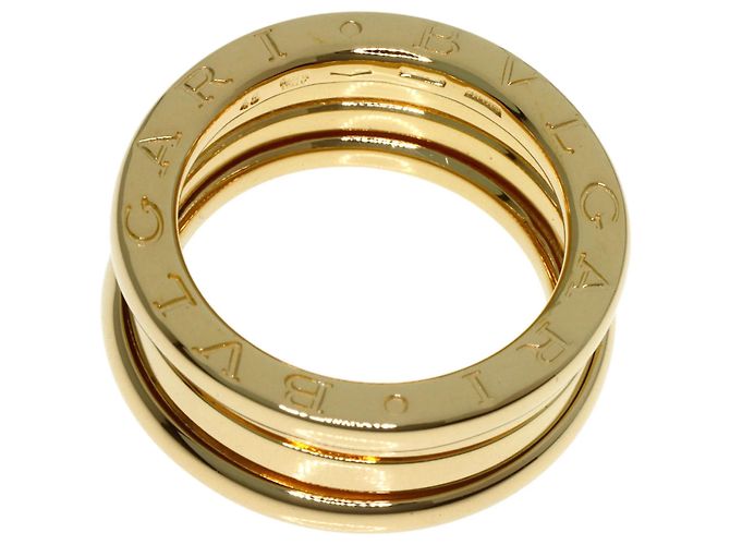 Bulgari Anello Bvlgari B-zero1 a 2 bande in oro giallo 18K - vista 4