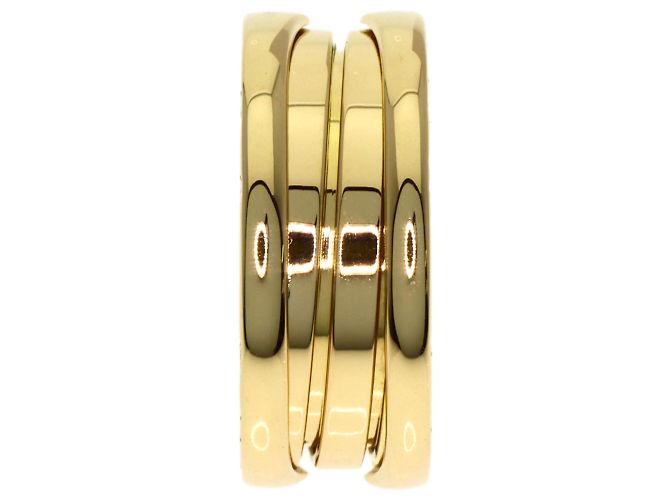 Bulgari Anello Bvlgari B-zero1 a 2 bande in oro giallo 18K - vista 3