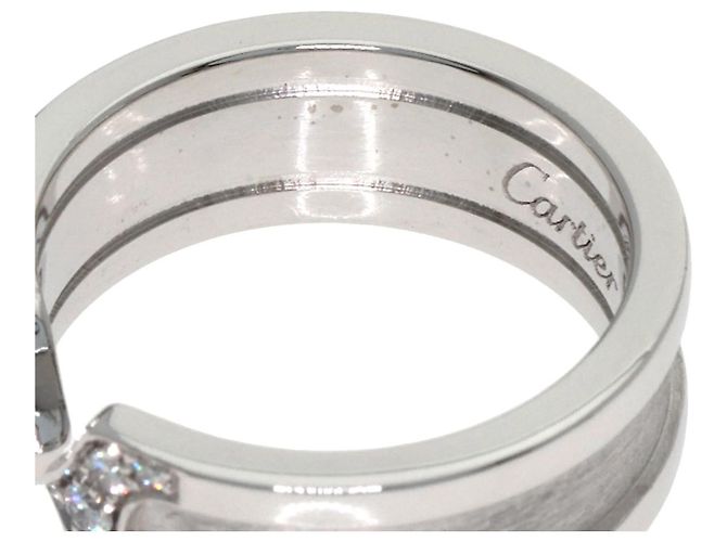 Cartier C2 Diamantring aus 18K Weißgold - Ansicht 7