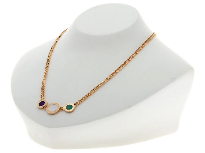Bulgari Collana in conchiglia Malachite Sugilite di Bvlgari - vista 5