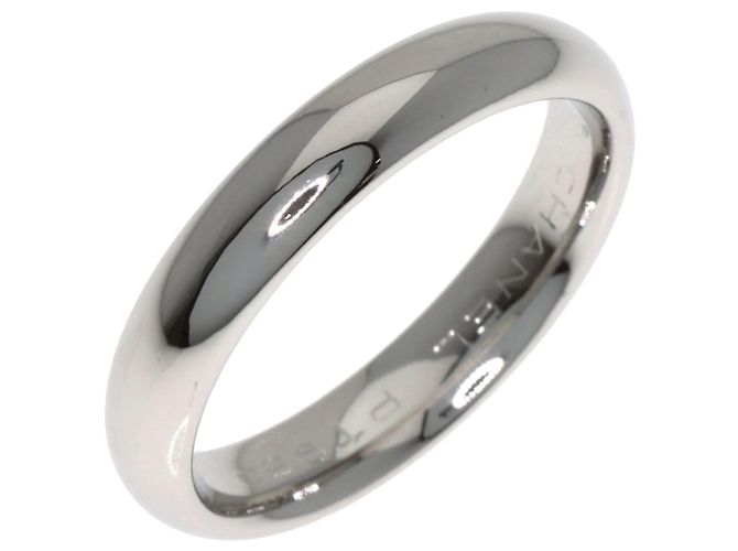 Anello nuziale in platino Chanel - vista 2