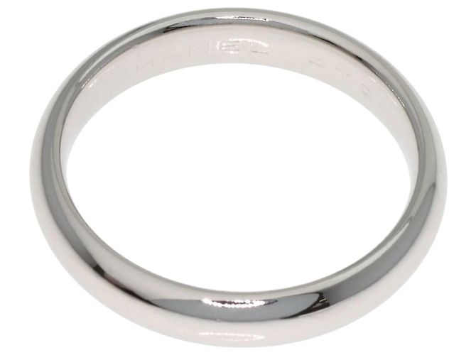 Anello nuziale in platino Chanel - vista 4