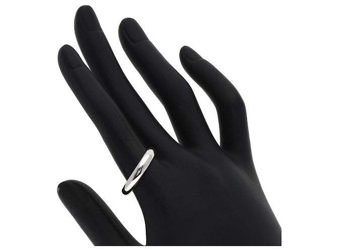 Anello nuziale in platino Chanel - vista 6