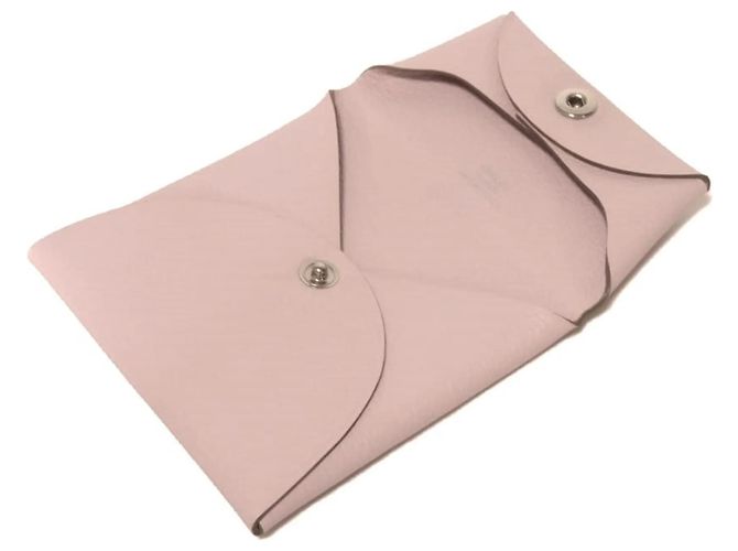 Hermès Hermes Bastia Evercolor Coin Case Pink - view 5