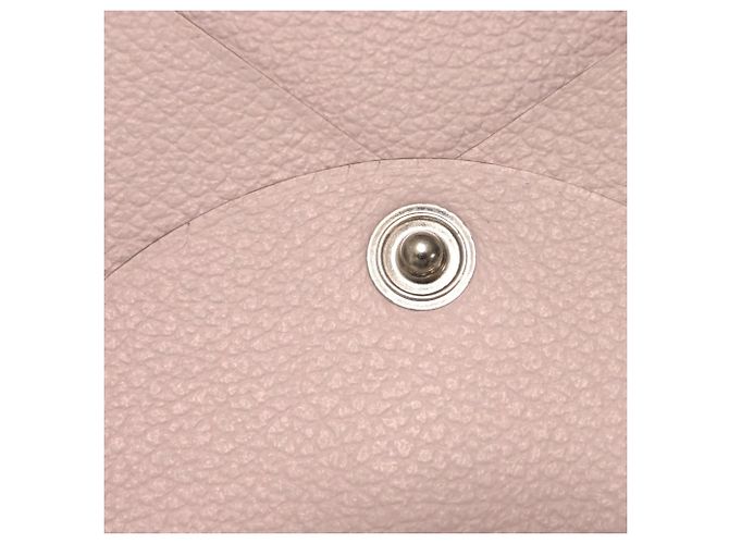 Hermès Hermes Bastia Evercolor Coin Case Pink - view 8