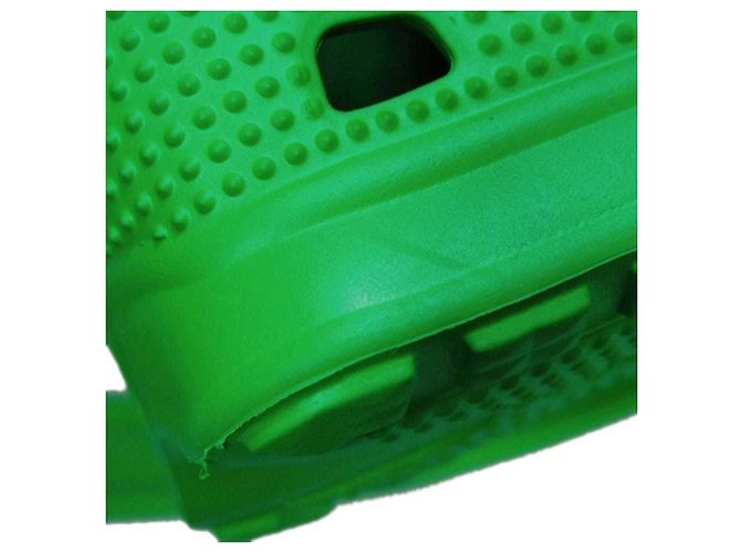 Borsa a Spalla in Gomma Verde Balenciaga - vista 14