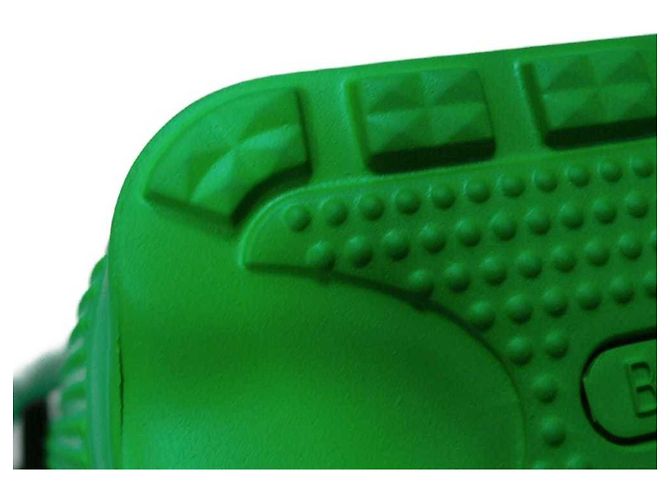 Borsa a Spalla in Gomma Verde Balenciaga - vista 16