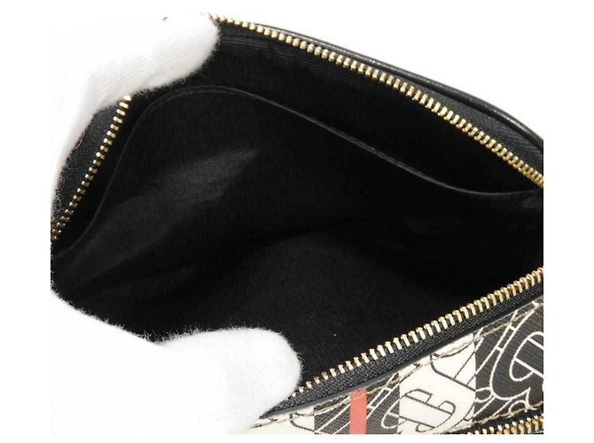 Mini borsa a tracolla Monogram TB di Burberry Marrone - vista 6
