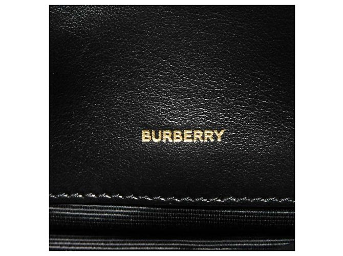 Mini borsa a tracolla Monogram TB di Burberry Marrone - vista 8