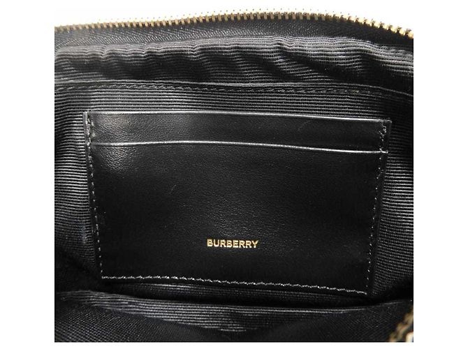 Mini borsa a tracolla Monogram TB di Burberry Marrone - vista 9