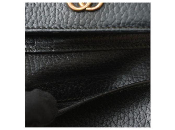 Marmont Cartera Mini Tri-fold Gucci en Negro - vista 13