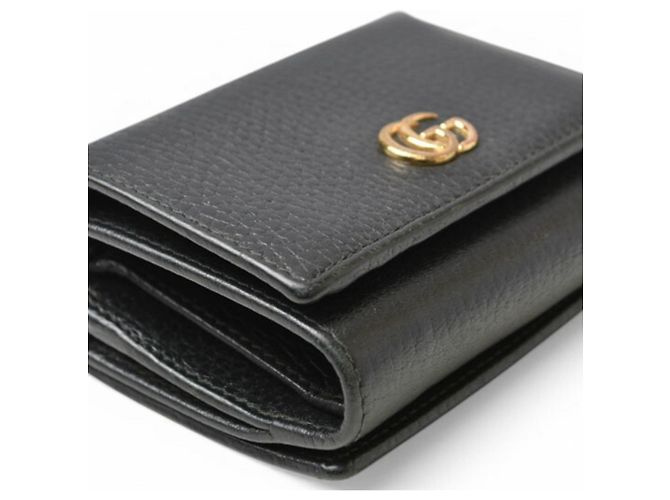 Marmont Cartera Mini Tri-fold Gucci en Negro - vista 5