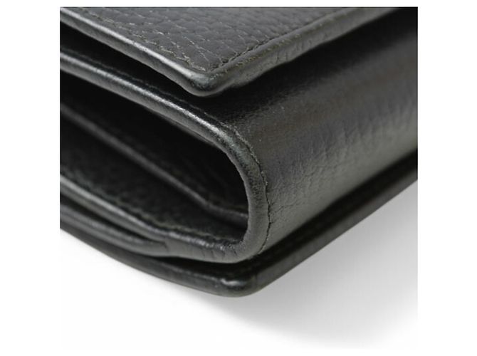 Marmont Cartera Mini Tri-fold Gucci en Negro - vista 6