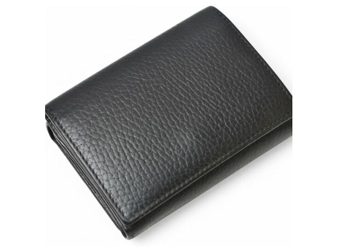Marmont Cartera Mini Tri-fold Gucci en Negro - vista 9