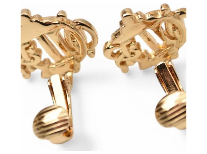 Orecchini a clip in oro Christian Dior D'oro - vista 5