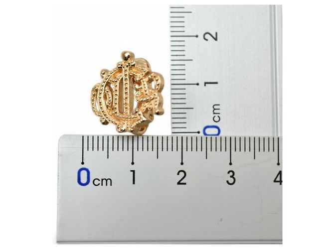 Orecchini a clip in oro Christian Dior D'oro - vista 6