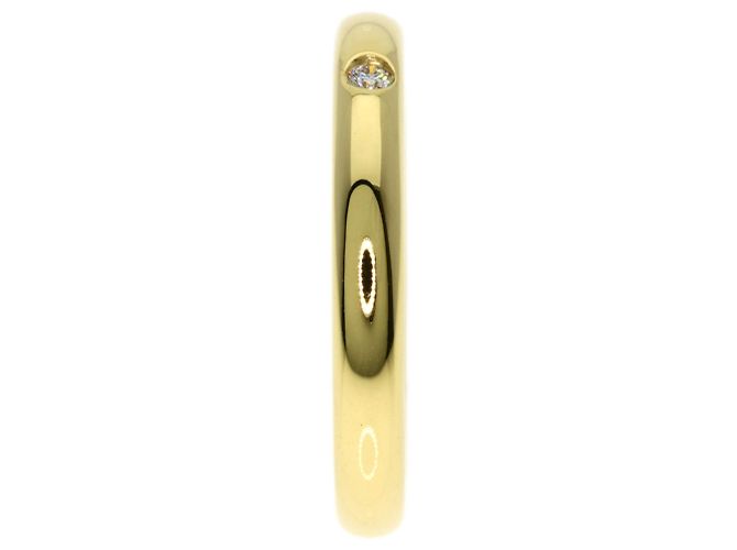 Fede nuziale in oro giallo 18K Tiffany & Co. - vista 3