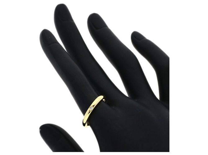 Fede nuziale in oro giallo 18K Tiffany & Co. - vista 5