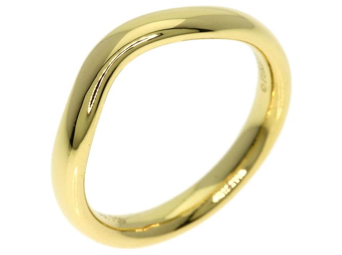 Anello Curvo Tiffany & Co. in Oro Giallo 18K - vista 2