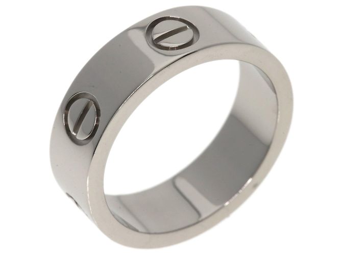 Anello Love Cartier in oro bianco 18K - vista 2