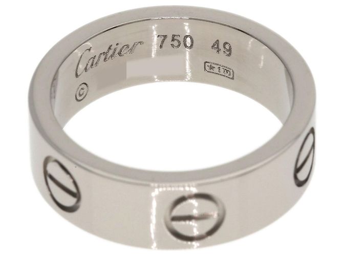 Anello Love Cartier in oro bianco 18K - vista 4