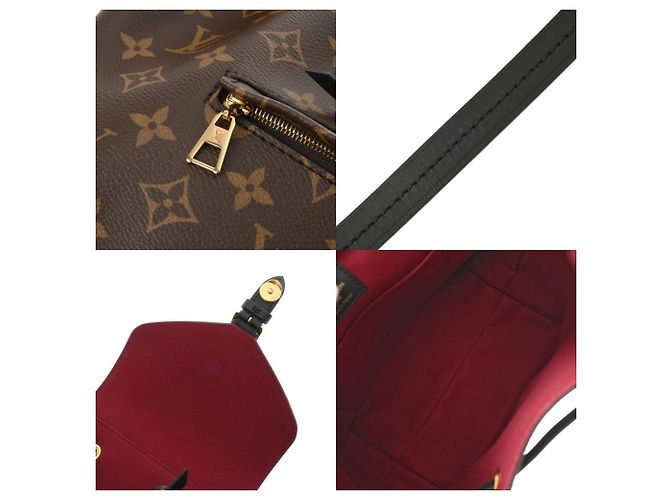 Louis Vuitton Monogram Montsouris NM PM Canvas Rucksack Braun Monogramm - Ansicht 10