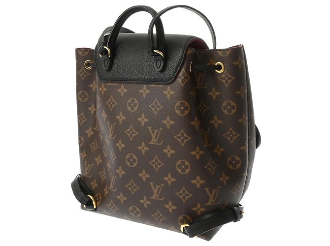 Louis Vuitton Monogram Montsouris NM PM Canvas Rucksack Braun Monogramm - Ansicht 3