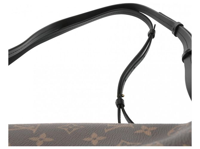Louis Vuitton Monogram Montsouris NM PM Canvas Rucksack Braun Monogramm - Ansicht 6
