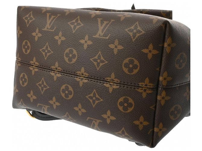 Louis Vuitton Monogram Montsouris NM PM Canvas Rucksack Braun Monogramm - Ansicht 7