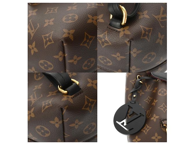 Louis Vuitton Monogram Montsouris NM PM Canvas Rucksack Braun Monogramm - Ansicht 9