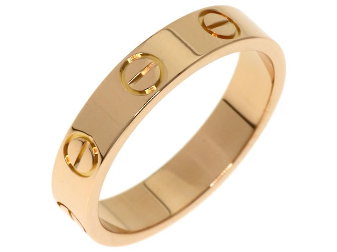 Anello Mini Love Cartier in oro rosa 18K - vista 2