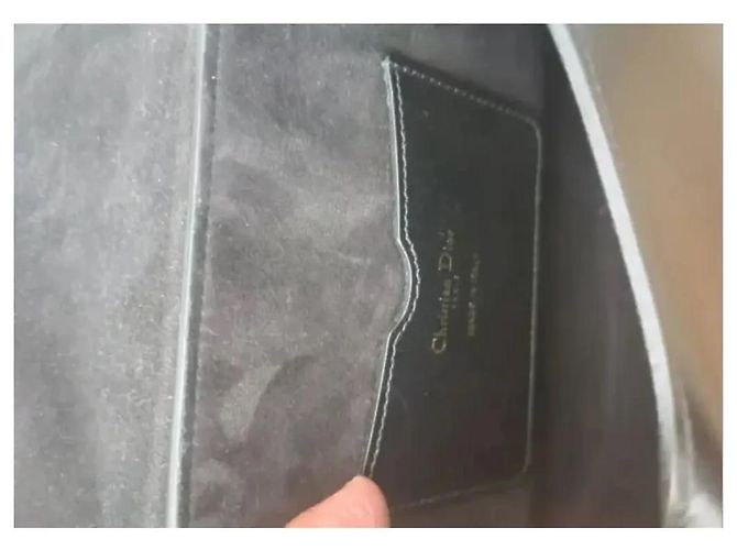 Bolso Dior Bobby Medium en cuero de ternera box negro - vista 8
