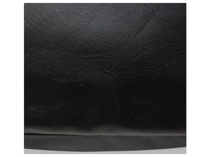 Borsa a spalla in pelle nera Loewe Nero - vista 9