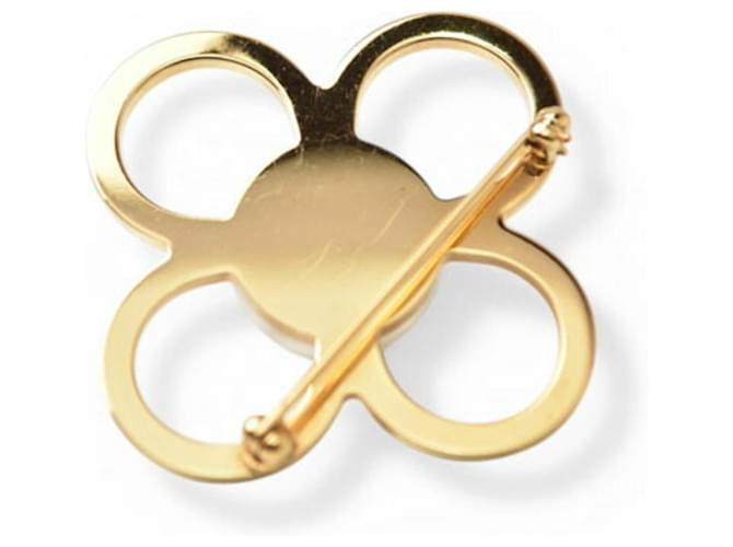 Spilla a spillo Monogram Louis Vuitton D'oro - vista 6