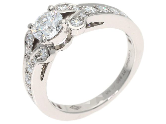 Cartier Ballerina Diamantring aus Platin - Ansicht 2